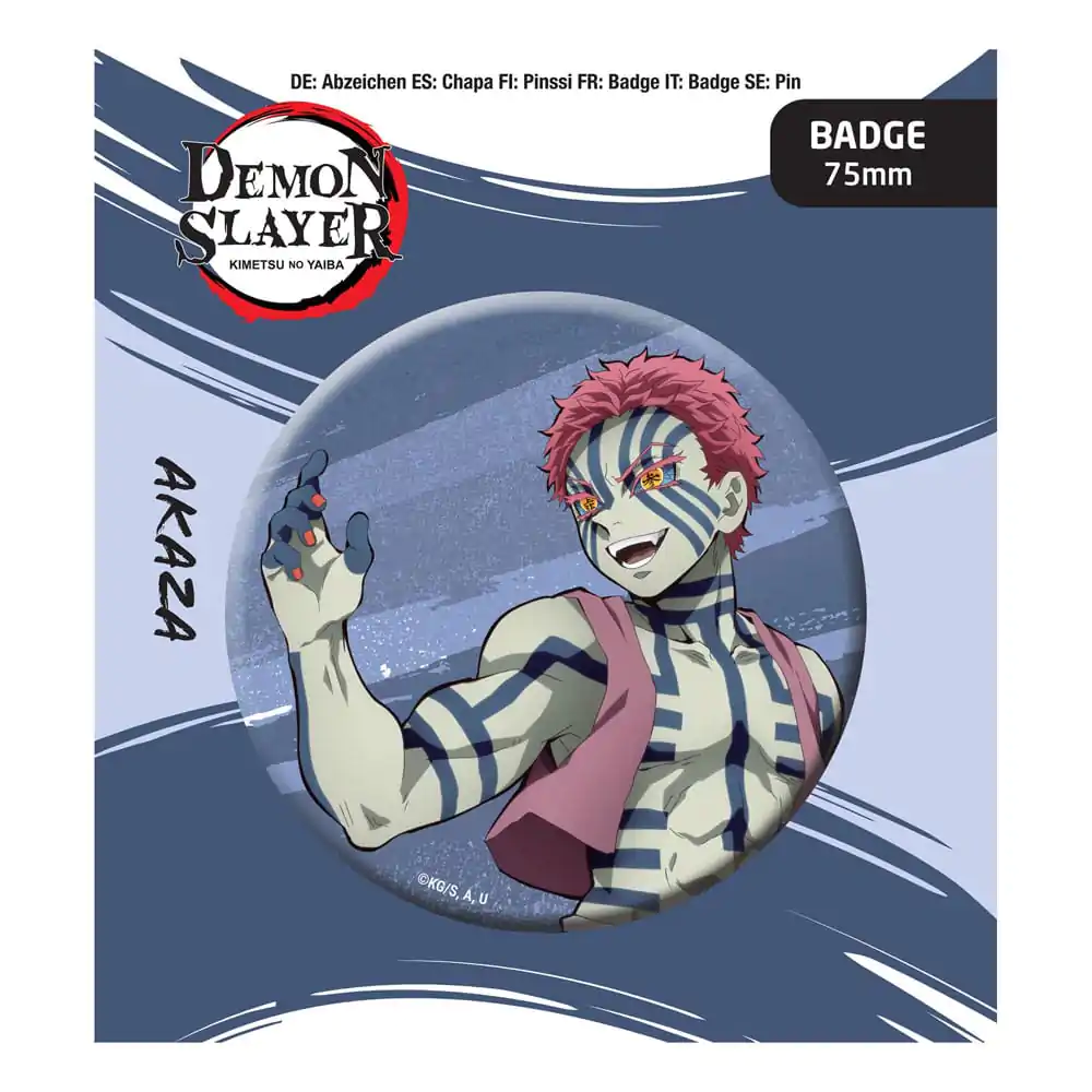 Demon Slayer: Kimetsu no Yaiba Pin Badge Akaza zdjęcie produktu