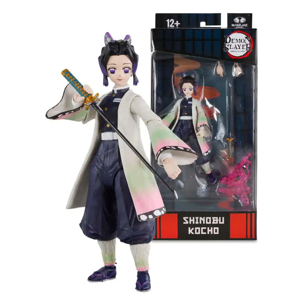 Demon Slayer: Kimetsu no Yaiba Figurka Akcji Shinobu Kocho 18 cm zdjęcie produktu