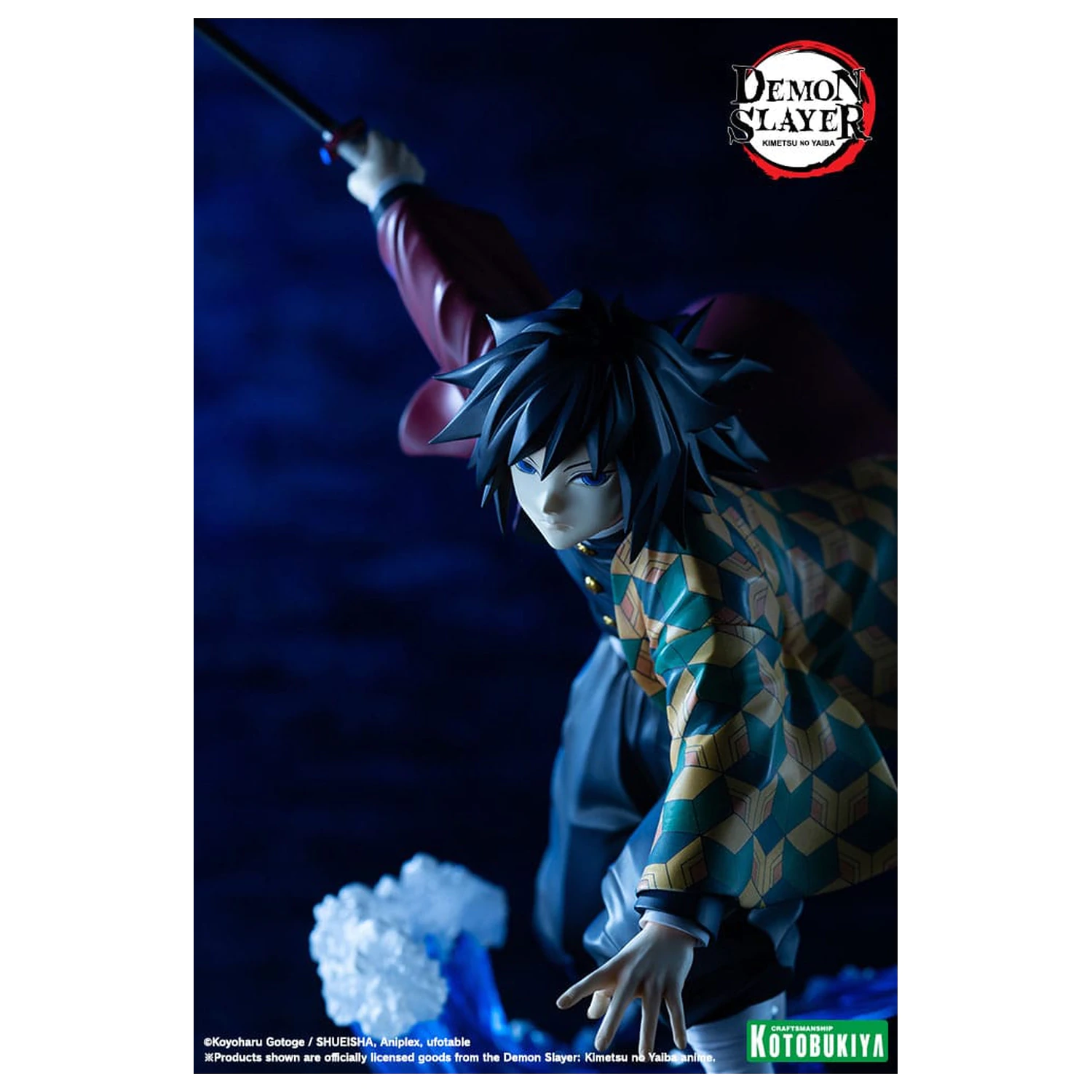 Demon Slayer: Kimetsu no Yaiba ARTFXJ Statuetka 1/8 Giyu Tomioka 21 cm zdjęcie produktu