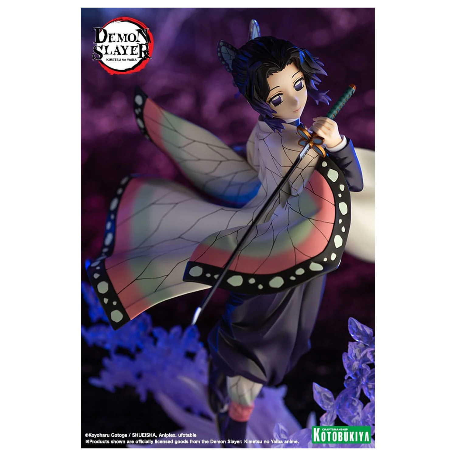 Demon Slayer: Kimetsu no Yaiba ARTFXJ Statuetka 1/8 Shinobu Kocho 25 cm zdjęcie produktu