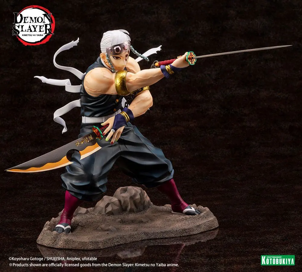 Demon Slayer: Kimetsu no Yaiba ARTFXJ Statua 1/8 Tengen Uzui Regular Edition 23 cm zdjęcie produktu