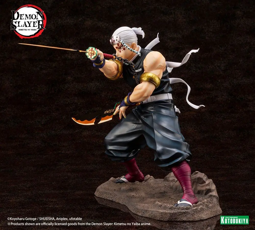 Demon Slayer: Kimetsu no Yaiba ARTFXJ Statua 1/8 Tengen Uzui Regular Edition 23 cm zdjęcie produktu