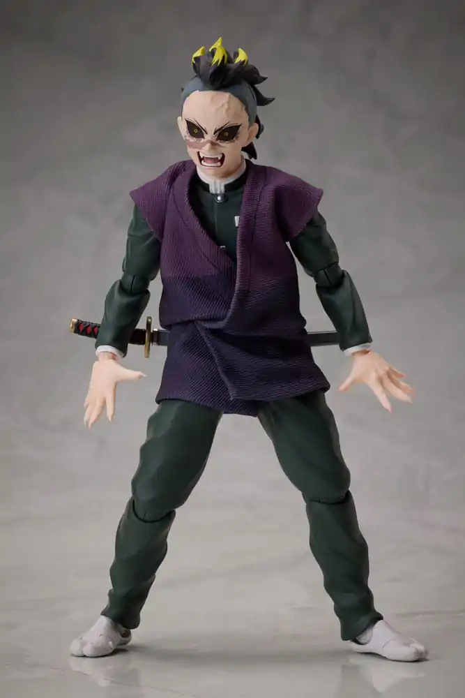 Demon Slayer: Kimetsu no Yaiba BUZZmod Figurka Akcji 1/12 Genya Shinazugawa 15 cm zdjęcie produktu