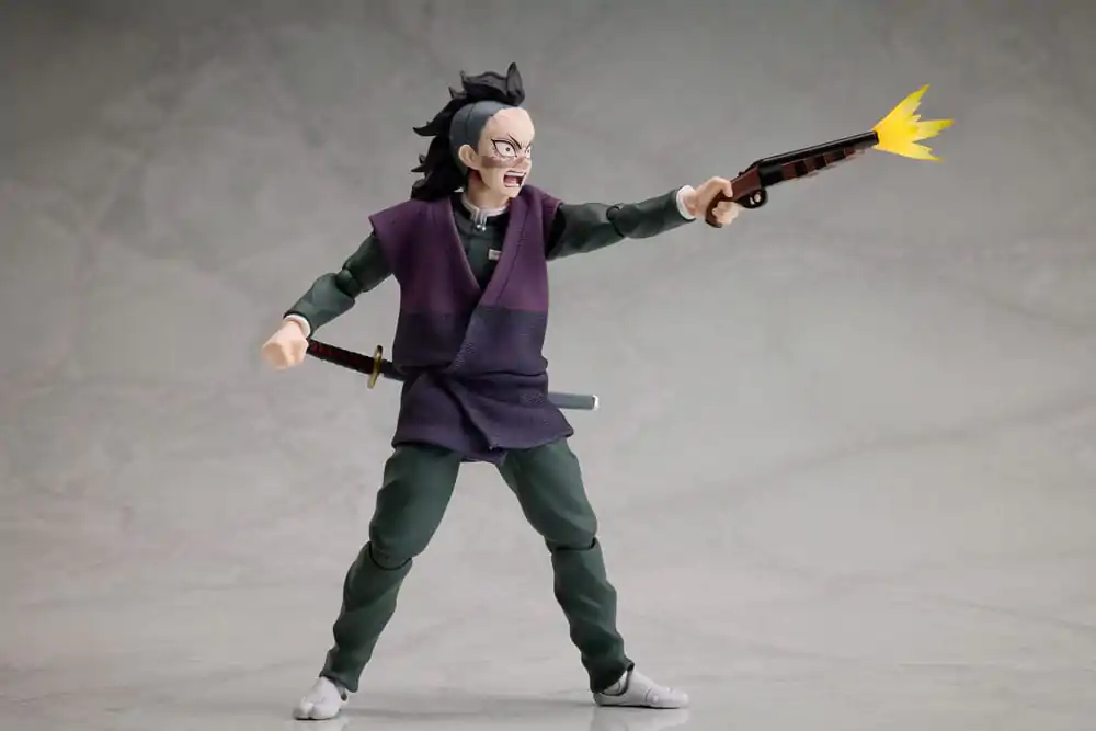 Demon Slayer: Kimetsu no Yaiba BUZZmod Figurka Akcji 1/12 Genya Shinazugawa 15 cm zdjęcie produktu