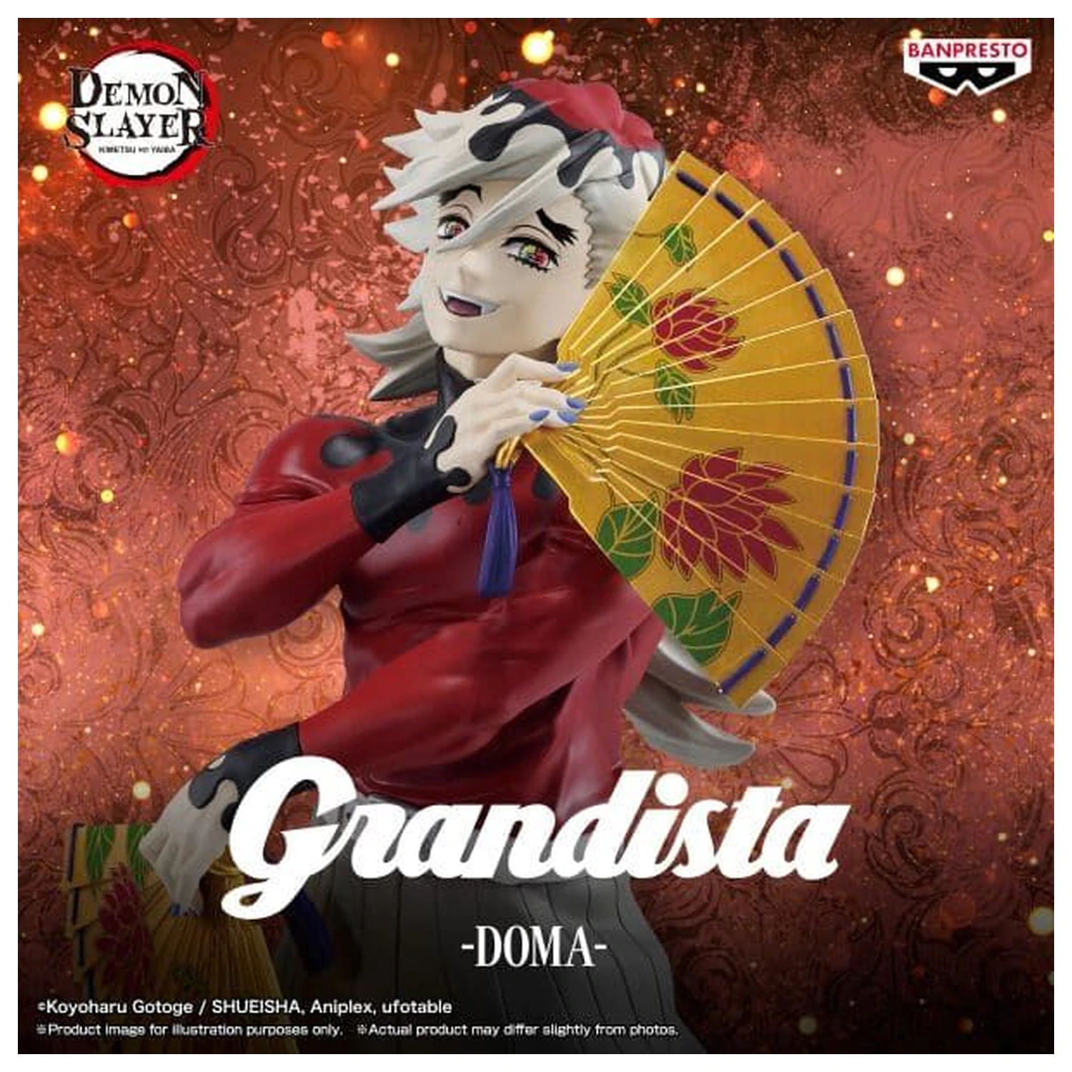 Demon Slayer Kimetsu no Yaiba Doma Grandista figurka 25 cm zdjęcie produktu