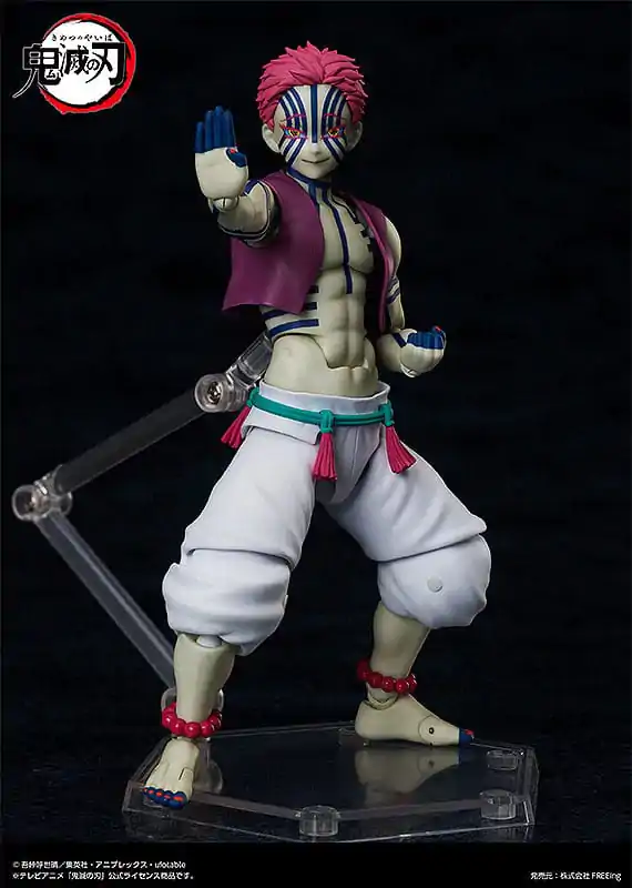 Demon Slayer: Kimetsu no Yaiba Figma Figurka Akaza 15 cm zdjęcie produktu