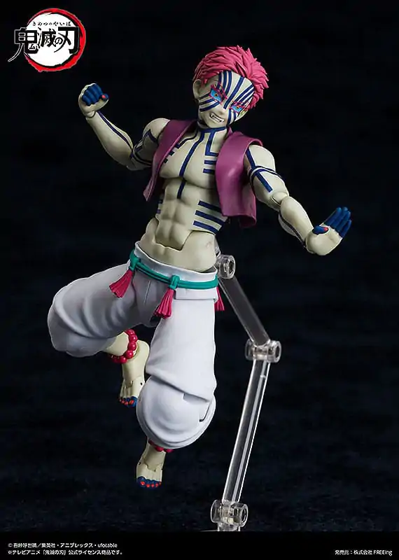 Demon Slayer: Kimetsu no Yaiba Figma Figurka Akaza 15 cm zdjęcie produktu