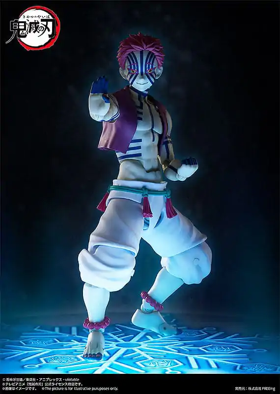 Demon Slayer: Kimetsu no Yaiba Figma Figurka Akaza 15 cm zdjęcie produktu