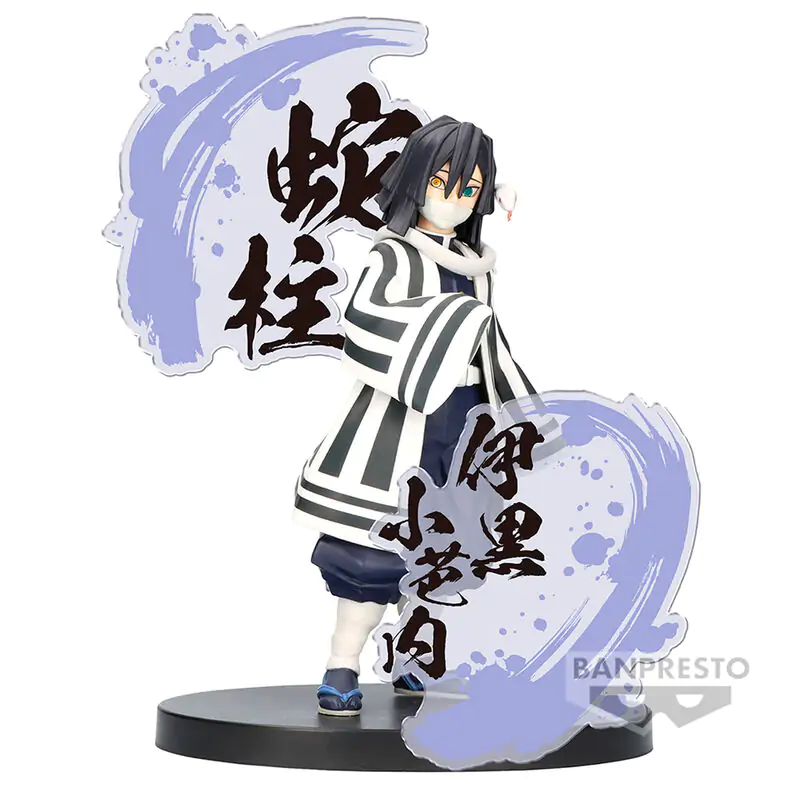 Demon Slayer Kimetsu no Yaiba figurka Ex Obanai Iguro figurka 14 cm zdjęcie produktu