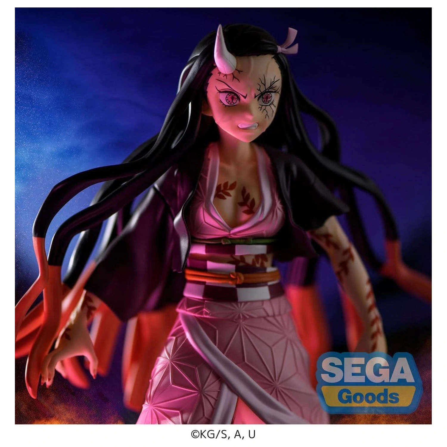 Demon Slayer: Kimetsu no Yaiba FIGURIZMa PVC Figurka Nezuko Kamado Demon Form Advancing Ver. (Rerelease) 21 cm zdjęcie produktu