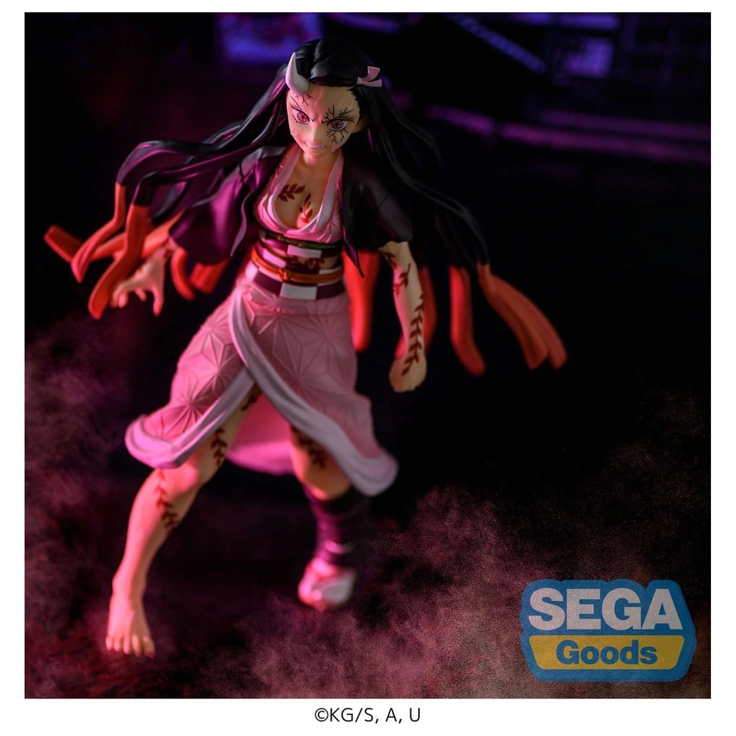 Demon Slayer: Kimetsu no Yaiba FIGURIZMa PVC Figurka Nezuko Kamado Demon Form Advancing Ver. (Rerelease) 21 cm zdjęcie produktu