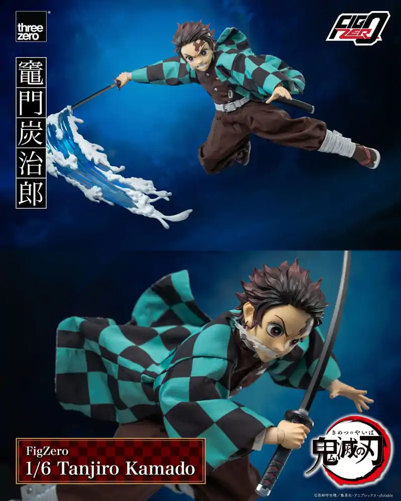 Demon Slayer Kimetsu no Yaiba FigZero Figurka Akcji 1/6 Tanjiro Kamado 27 cm zdjęcie produktu