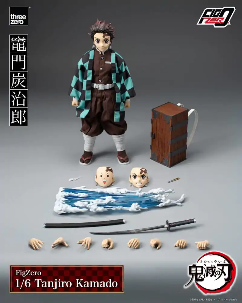 Demon Slayer Kimetsu no Yaiba FigZero Figurka Akcji 1/6 Tanjiro Kamado 27 cm zdjęcie produktu