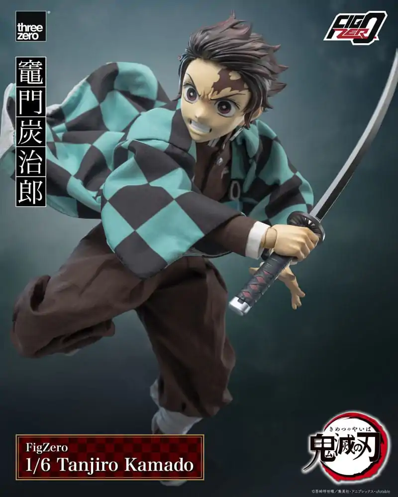 Demon Slayer Kimetsu no Yaiba FigZero Figurka Akcji 1/6 Tanjiro Kamado 27 cm zdjęcie produktu