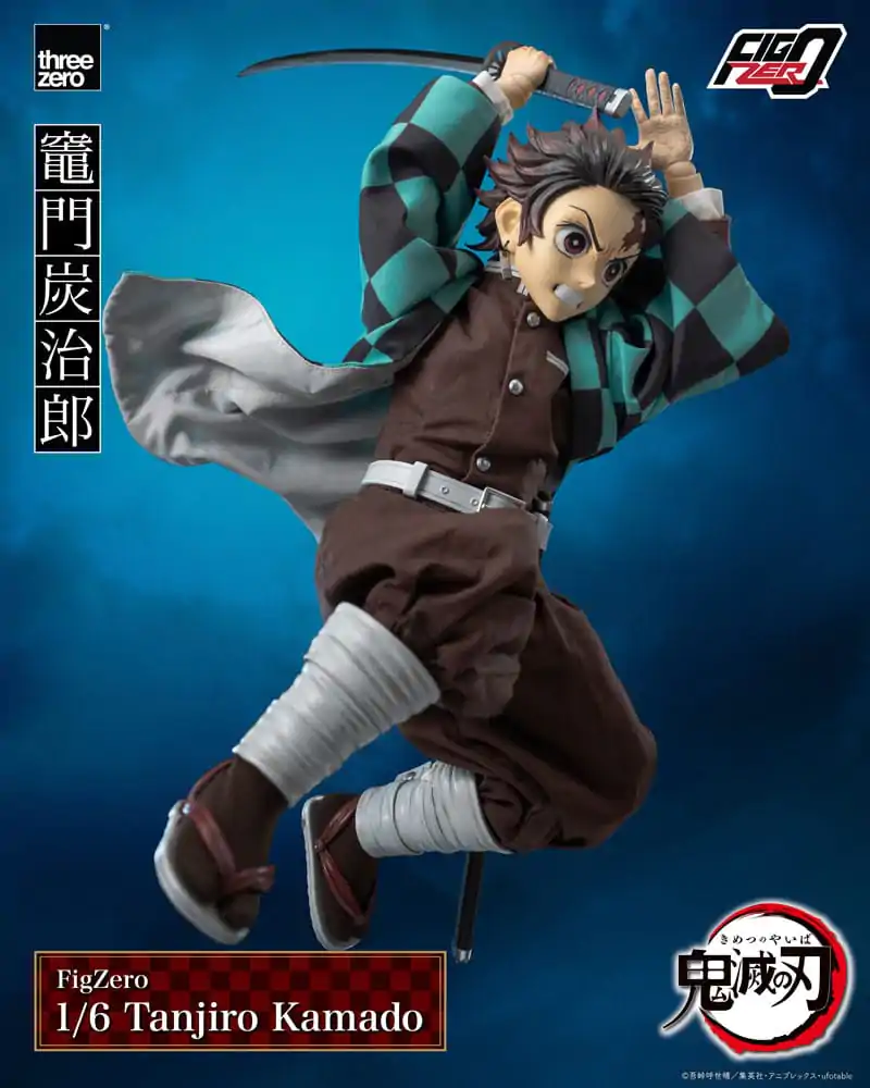 Demon Slayer Kimetsu no Yaiba FigZero Figurka Akcji 1/6 Tanjiro Kamado 27 cm zdjęcie produktu