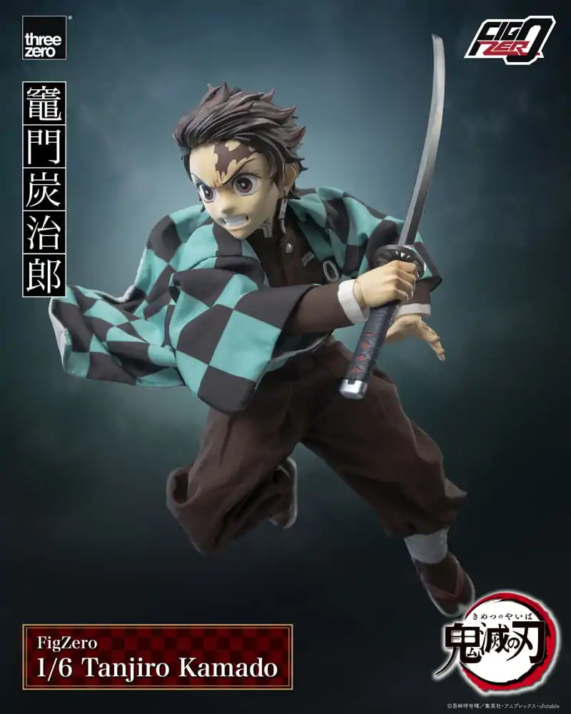 Demon Slayer Kimetsu no Yaiba FigZero Figurka Akcji 1/6 Tanjiro Kamado 27 cm zdjęcie produktu