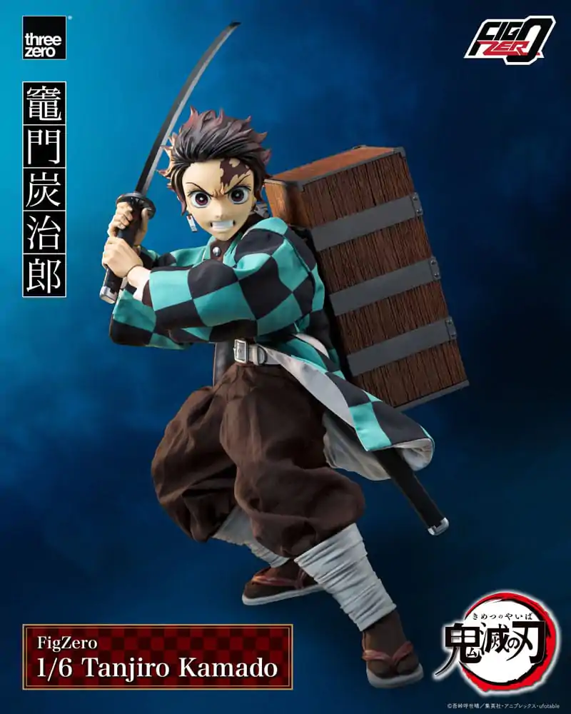 Demon Slayer Kimetsu no Yaiba FigZero Figurka Akcji 1/6 Tanjiro Kamado 27 cm zdjęcie produktu