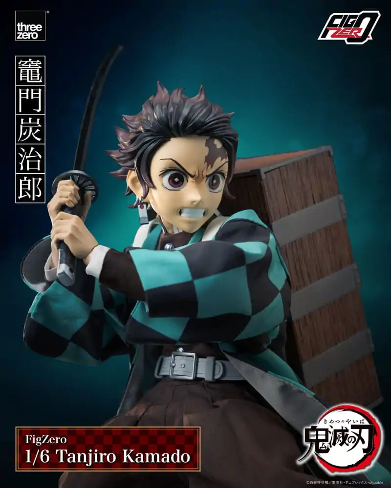 Demon Slayer Kimetsu no Yaiba FigZero Figurka Akcji 1/6 Tanjiro Kamado 27 cm zdjęcie produktu