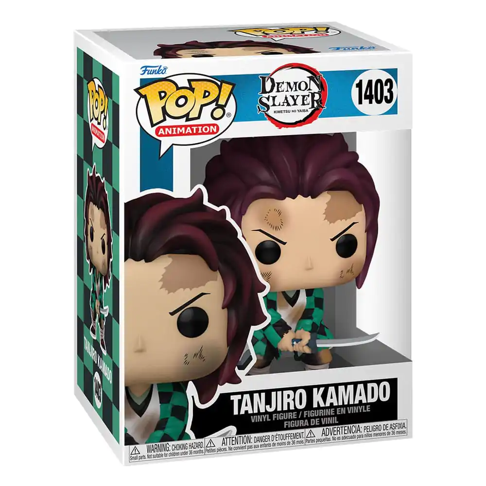 Demon Slayer: Kimetsu no Yaiba POP! Animation Figurka Tanjiro (Training) 9 cm zdjęcie produktu