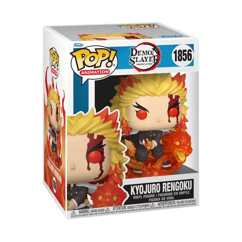 Demon Slayer: Kimetsu no Yaiba Funko POP! Animation Figurka winylowa Kyojuro Rengoku 9 forma Exclusive 9 cm zdjęcie produktu