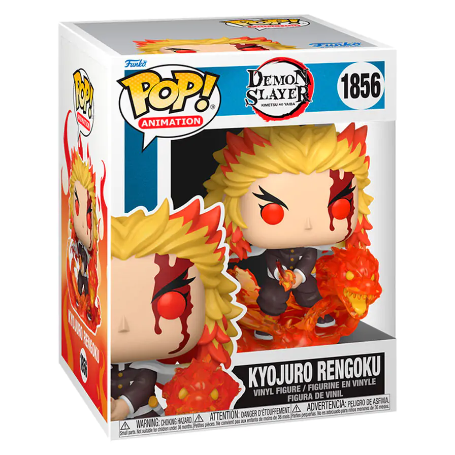 Demon Slayer: Kimetsu no Yaiba Funko POP! Animation Figurka winylowa Kyojuro Rengoku 9 forma Exclusive 9 cm zdjęcie produktu