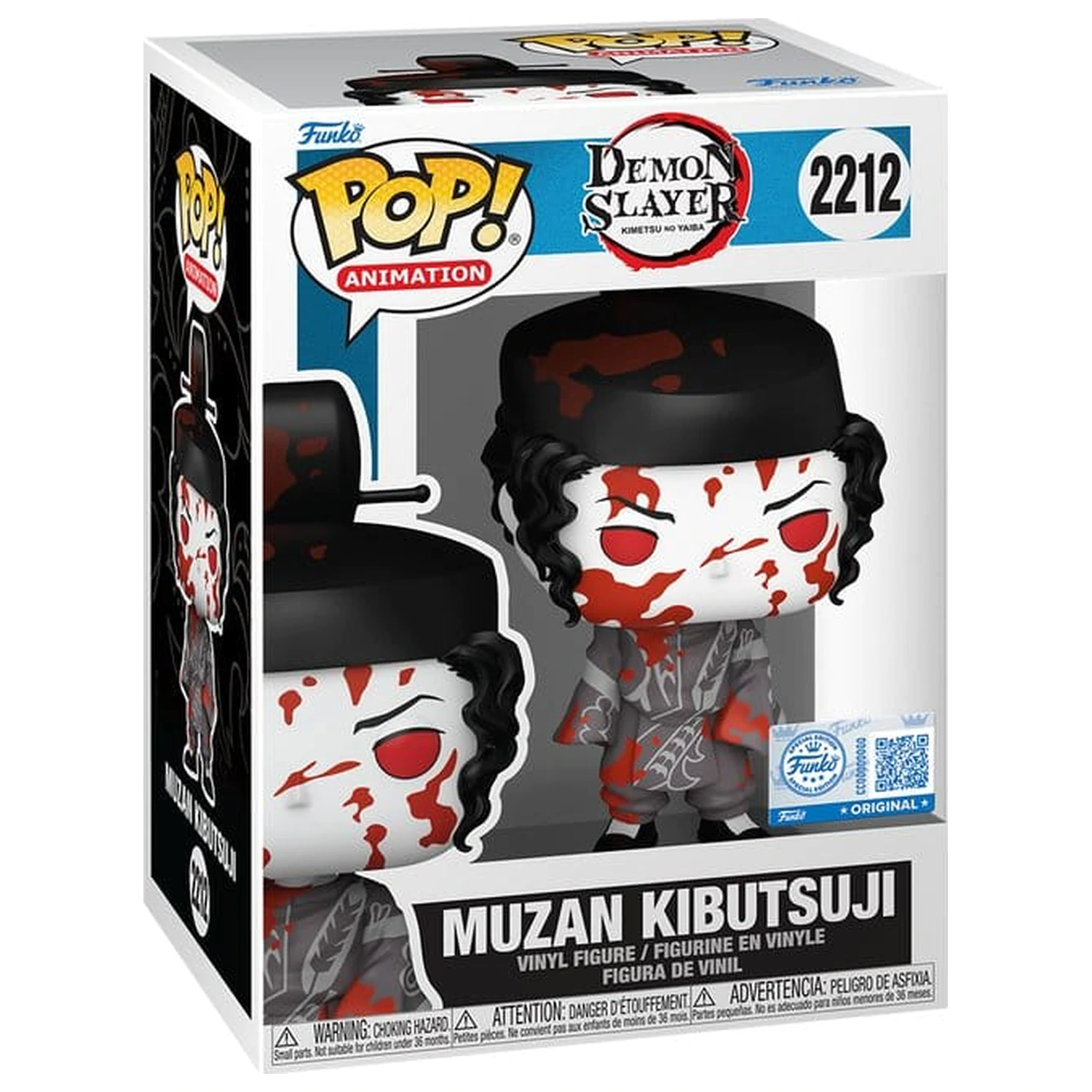Demon Slayer: Kimetsu no Yaiba Funko POP! Animation Winylowa Figurka Muzan 9 cm zdjęcie produktu