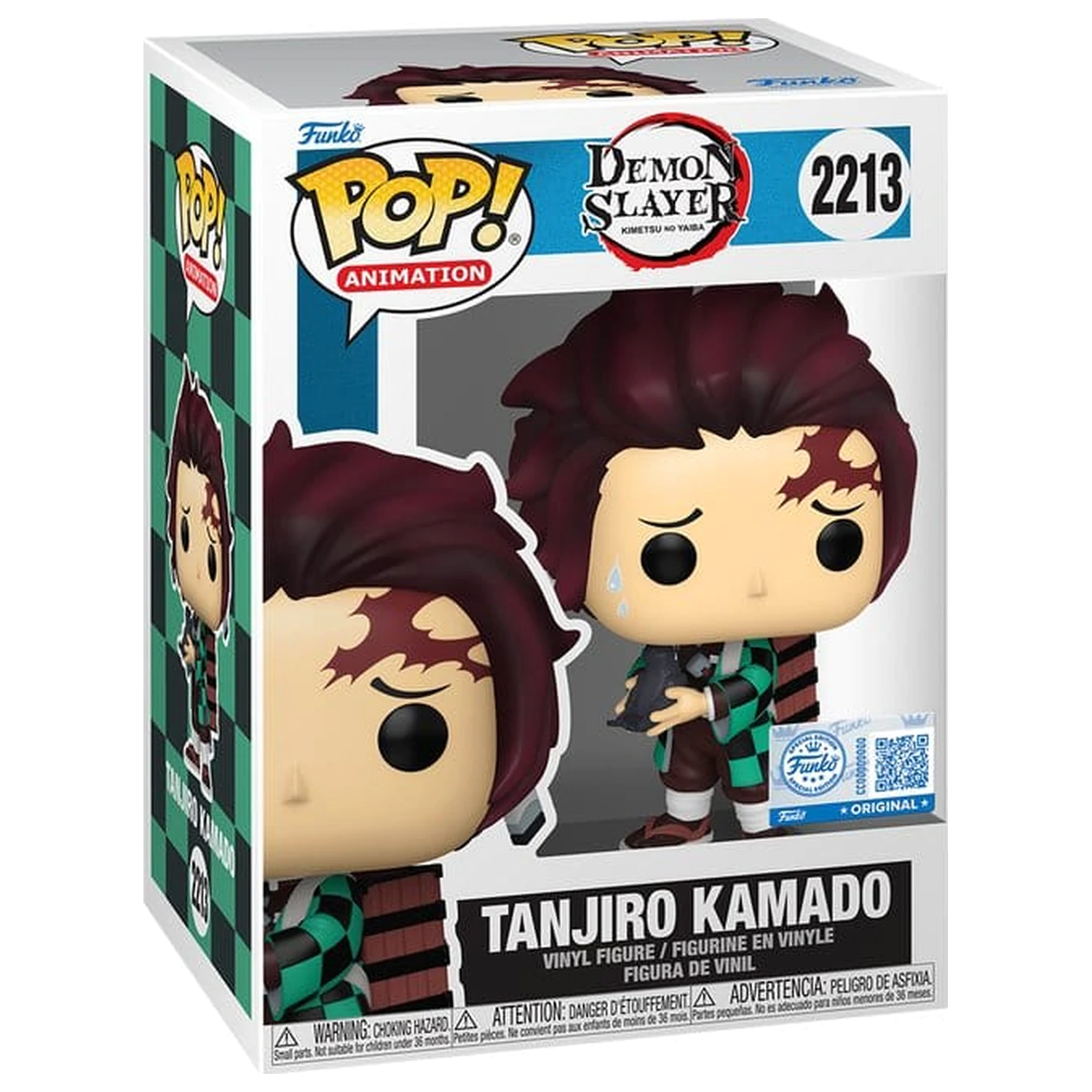 Demon Slayer: Kimetsu no Yaiba Funko POP! Figurka winylowa Animation Tanjiro w/Crow 9 cm zdjęcie produktu