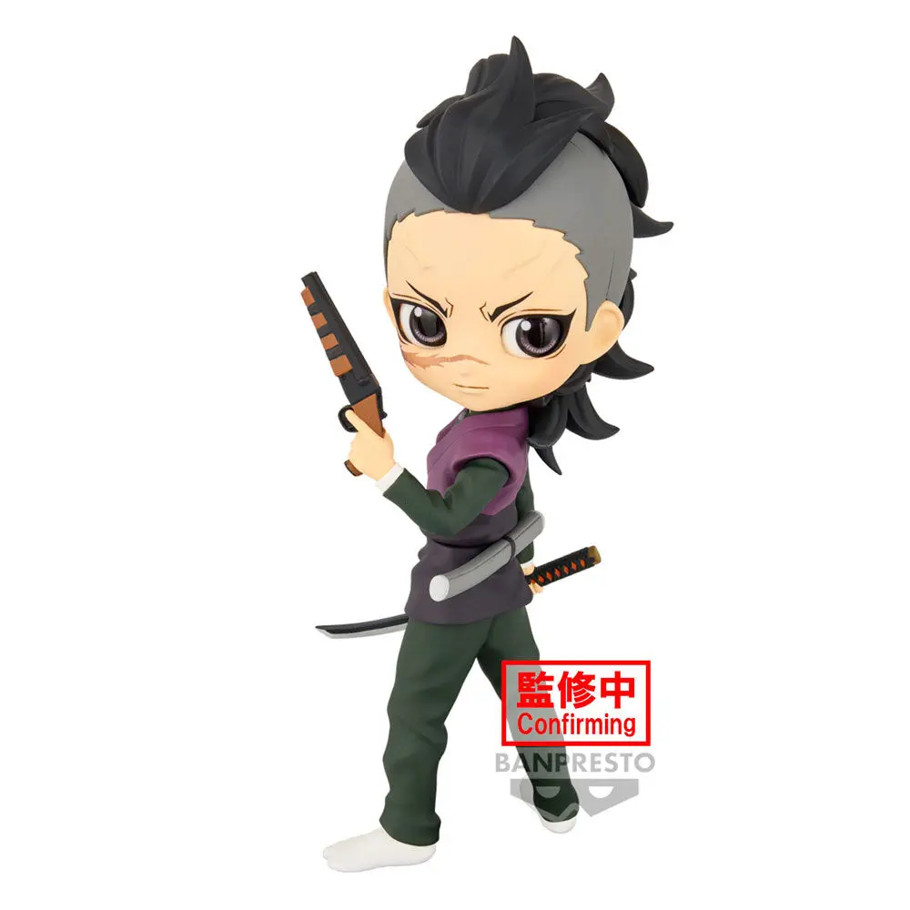 Demon Slayer Kimetsu no Yaiba Genya Shinazugawa Q posket figurka 14 cm zdjęcie produktu