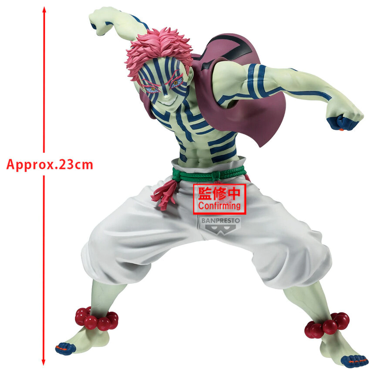 Demon Slayer Kimetsu no Yaiba Grandista Akaza II figurka 23cm zdjęcie produktu