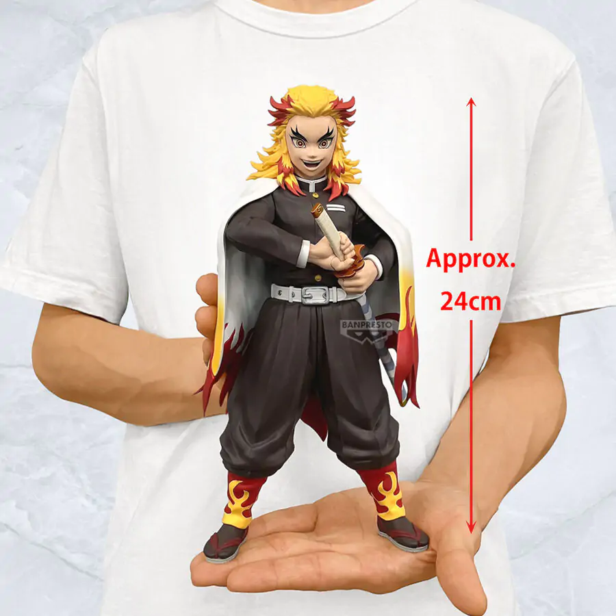 Demon Slayer: Kimetsu no Yaiba Kyojuro Rengoku Grandista figura 24 cm zdjęcie produktu