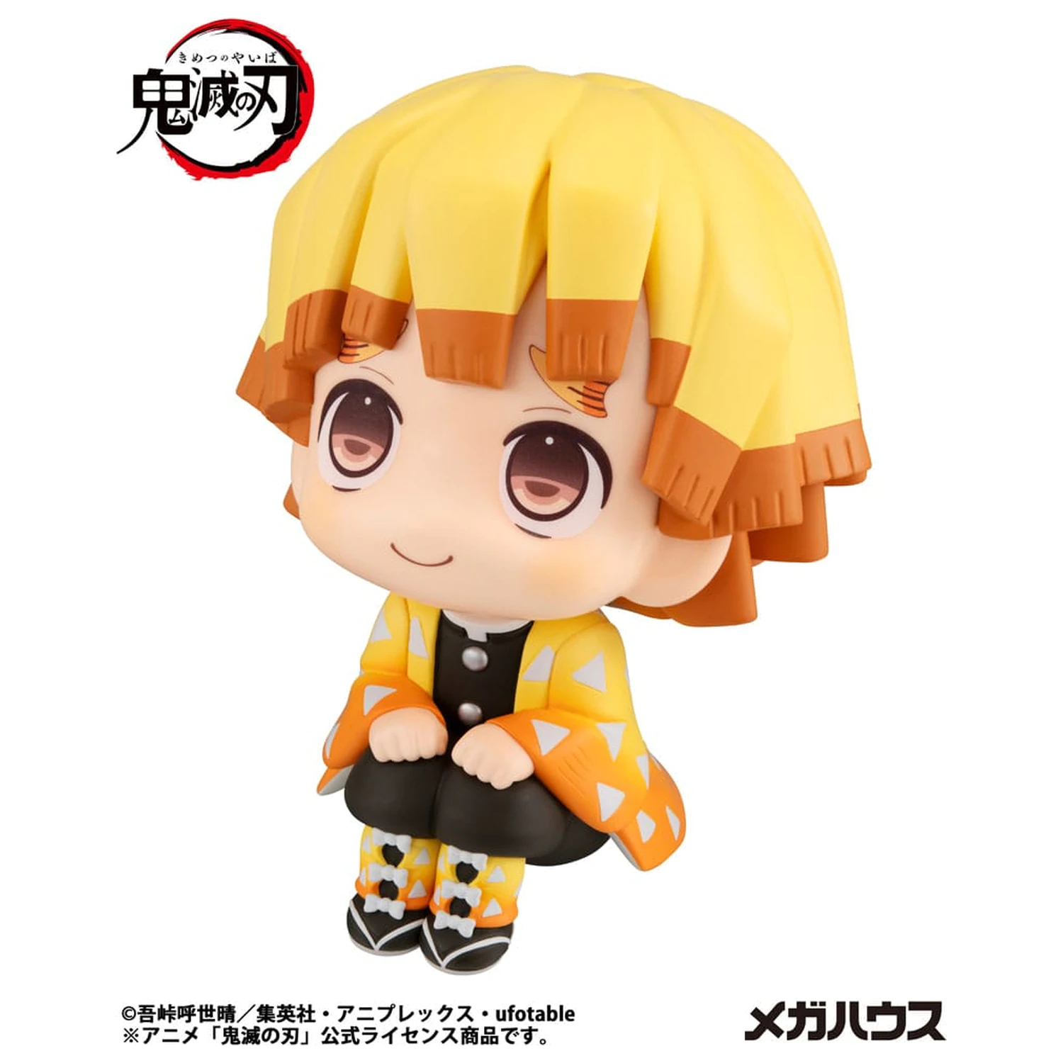Demon Slayer Kimetsu no Yaiba Look Up PVC Statue Zenitsu Agatsuma Smile Ver. 11 cm zdjęcie produktu
