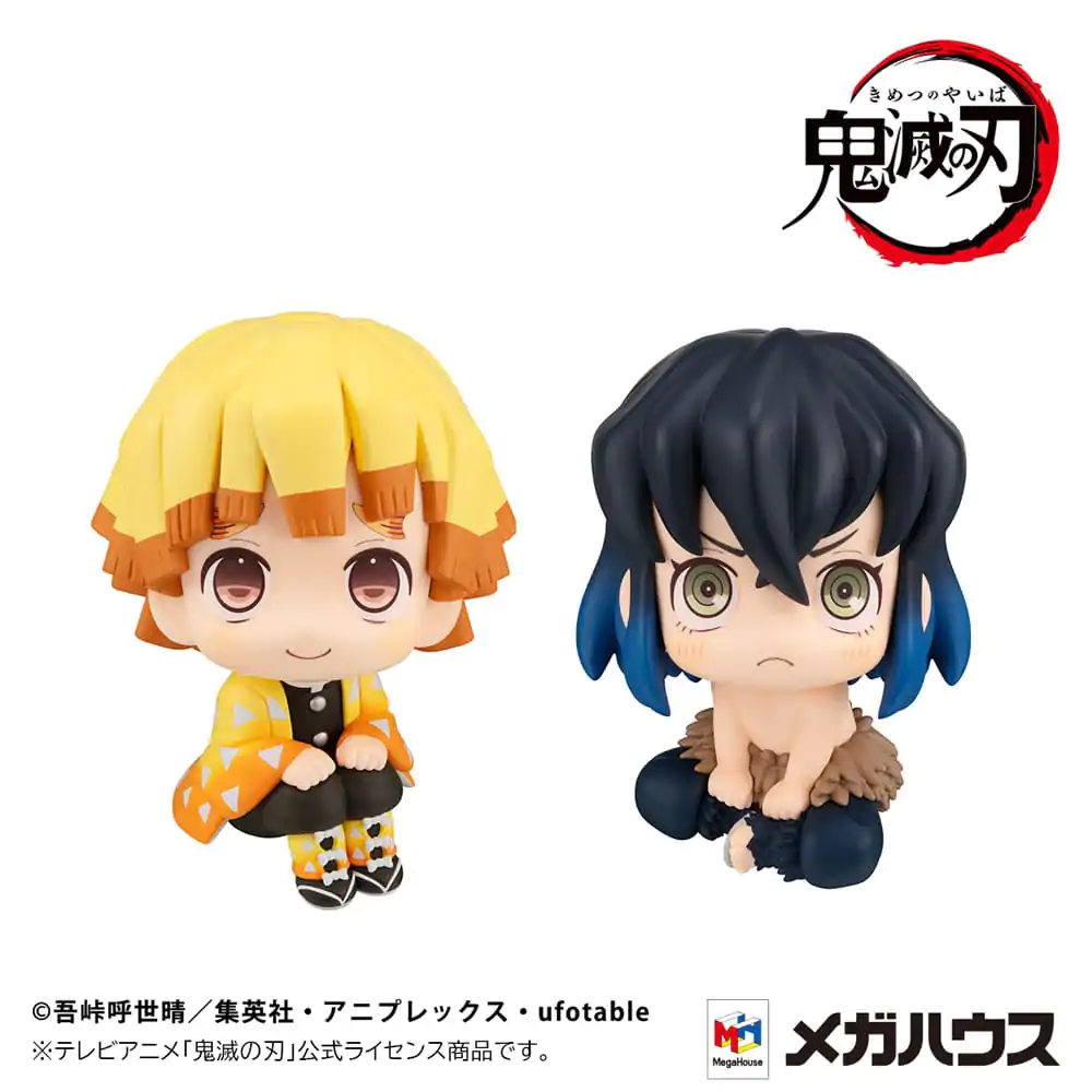 Demon Slayer: Kimetsu no Yaiba Look Up Statuetka PVC Zenitsu Agatsuma Smile Ver. & Inosuke Hashibira Bossy Ver. 11 cm (z prezentem) zdjęcie produktu