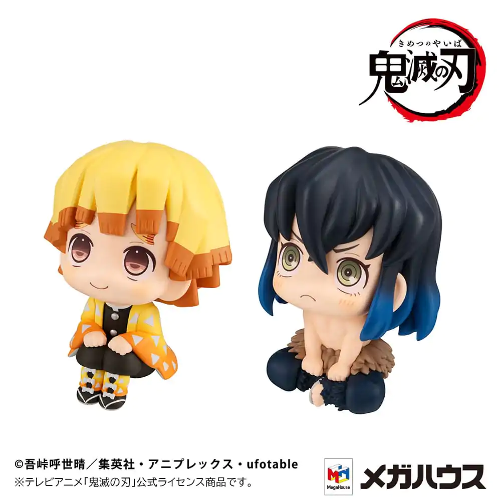 Demon Slayer: Kimetsu no Yaiba Look Up Statuetka PVC Zenitsu Agatsuma Smile Ver. & Inosuke Hashibira Bossy Ver. 11 cm (z prezentem) zdjęcie produktu