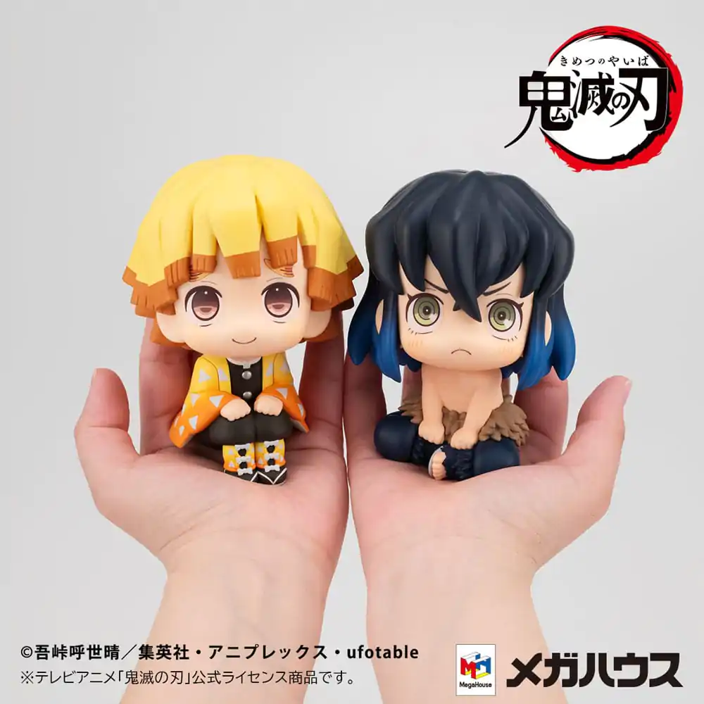 Demon Slayer: Kimetsu no Yaiba Look Up Statuetka PVC Zenitsu Agatsuma Smile Ver. & Inosuke Hashibira Bossy Ver. 11 cm (z prezentem) zdjęcie produktu