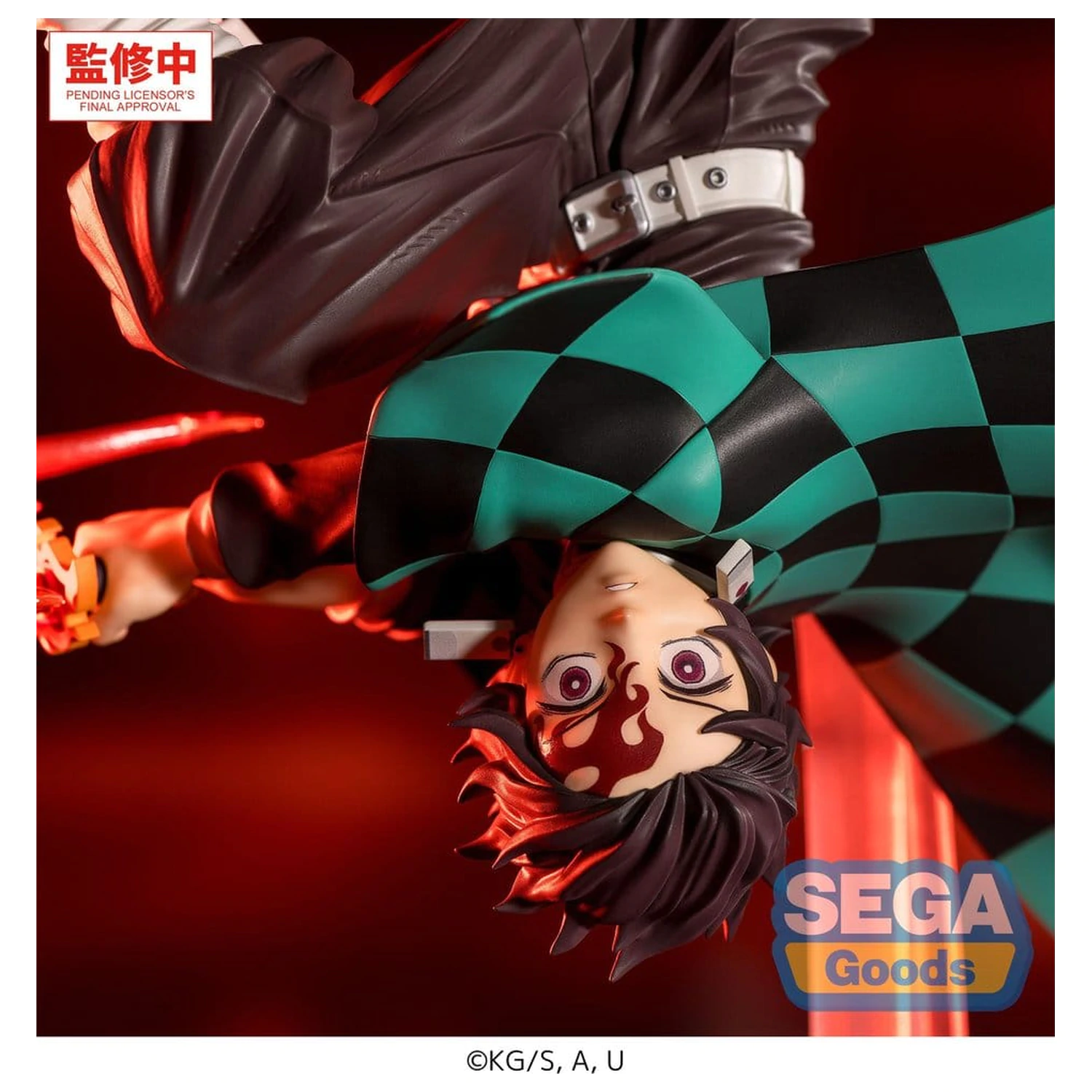 Demon Slayer: Kimetsu no Yaiba Luminasta PVC Figurka Tanjiro Kamado Hinokami Kagura Setting Sun Transformation 15 cm zdjęcie produktu