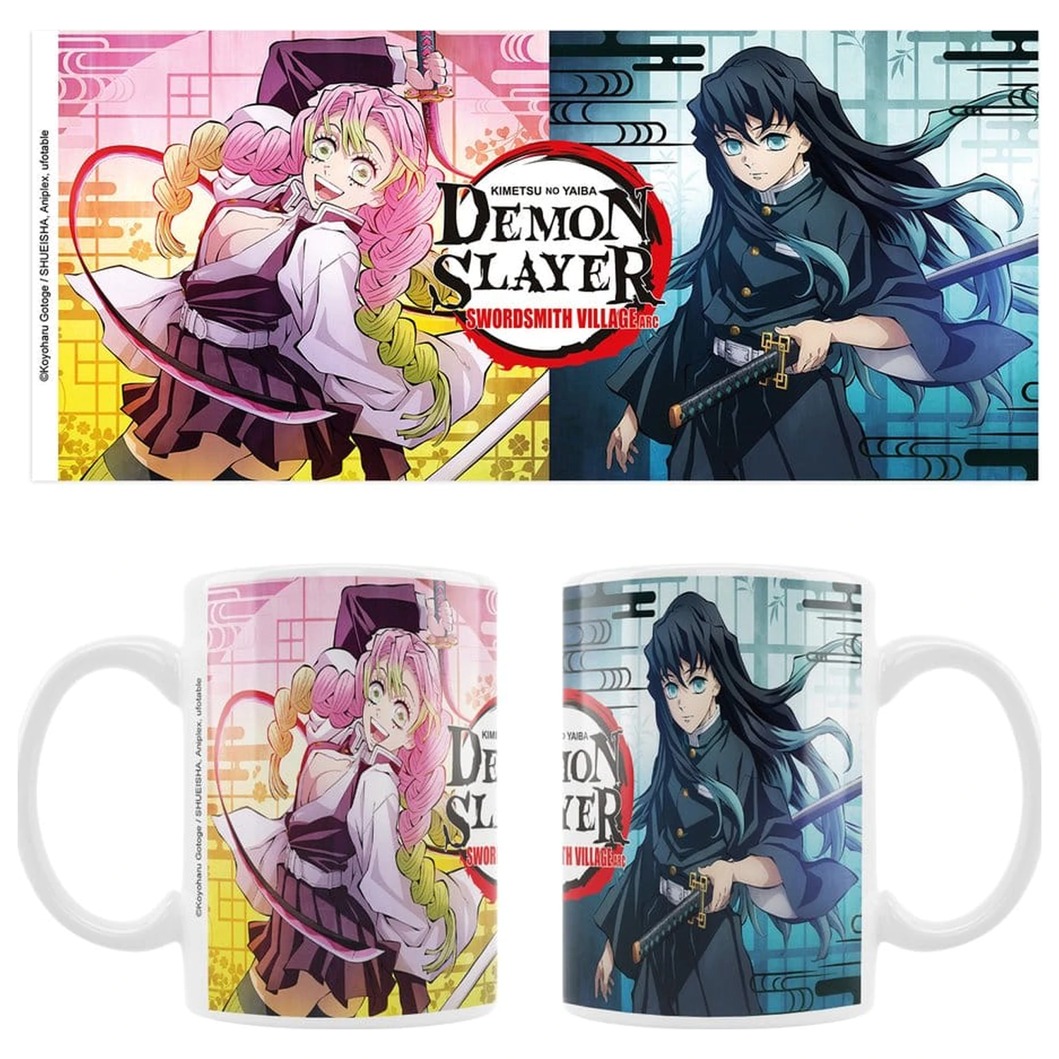 Demon Slayer: Kimetsu no Yaiba Kubek Mitsuri & Muichiro zdjęcie produktu