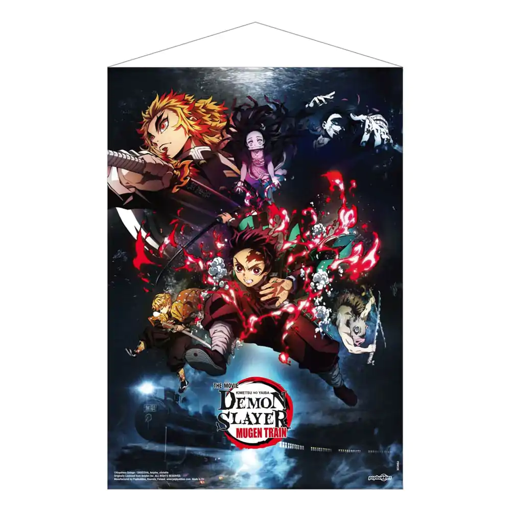 Demon Slayer: Kimetsu no Yaiba Wallscroll Mugen Train Key Visual 50 x 70 cm zdjęcie produktu