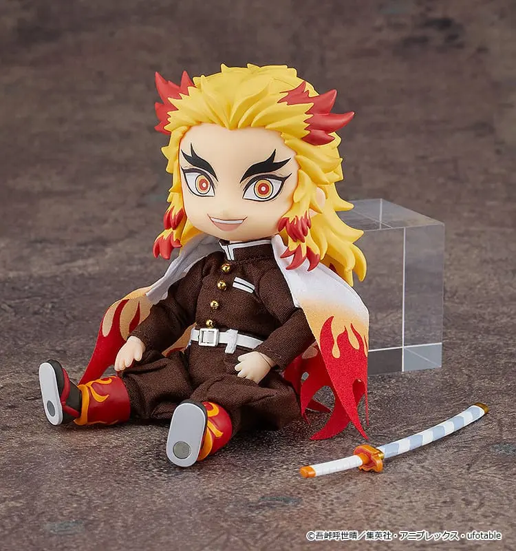 Demon Slayer: Kimetsu no Yaiba Nendoroid Doll Figurka Kyojuro Rengoku 14 cm zdjęcie produktu