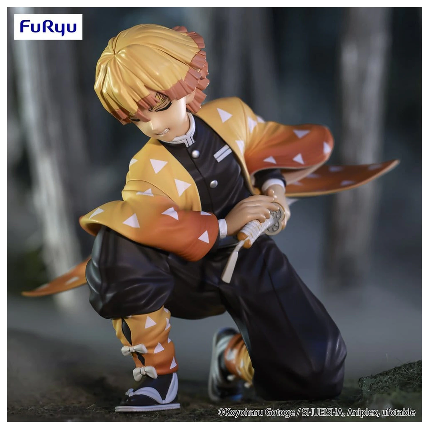 Demon Slayer: Kimetsu no Yaiba Noodle Stopper PVC Figurka Agatsuma Zenitsu 10 cm zdjęcie produktu