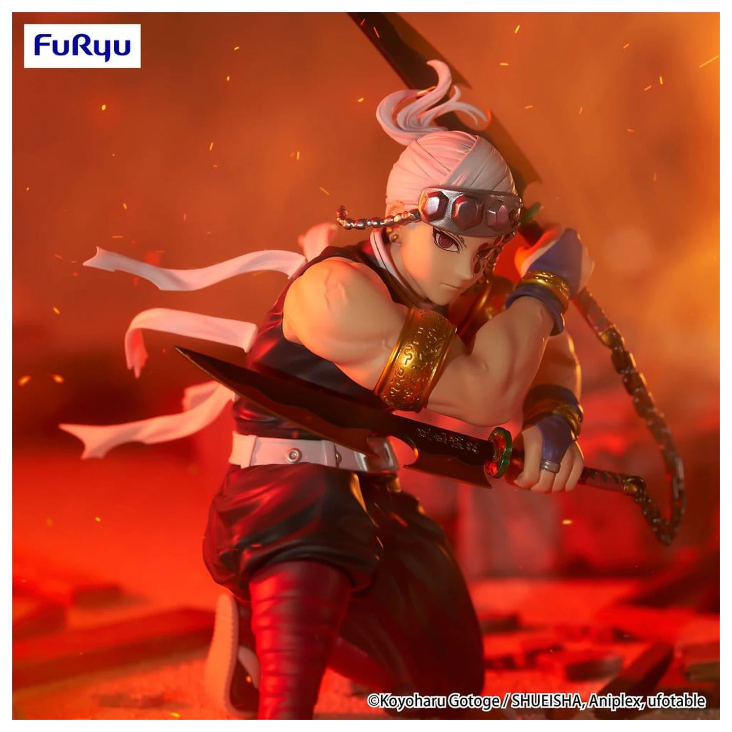 Demon Slayer: Kimetsu no Yaiba Noodle Stopper Figurka z PVC Uzui Tengen 15 cm zdjęcie produktu