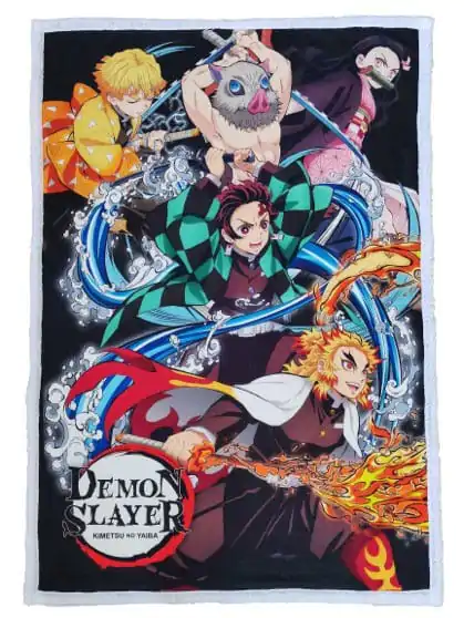 Demon Slayer: Kimetsu no Yaiba Koc polarowy 100 x 150 cm zdjęcie produktu