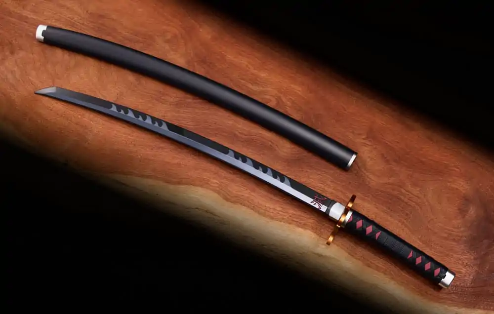 Demon Slayer: Kimetsu no Yaiba Proplica Replika 1/1 Nichirin Sword (Tanjiro Kamado) Kyojuro Rengoku´s Sword Guard Ver. 88 cm zdjęcie produktu