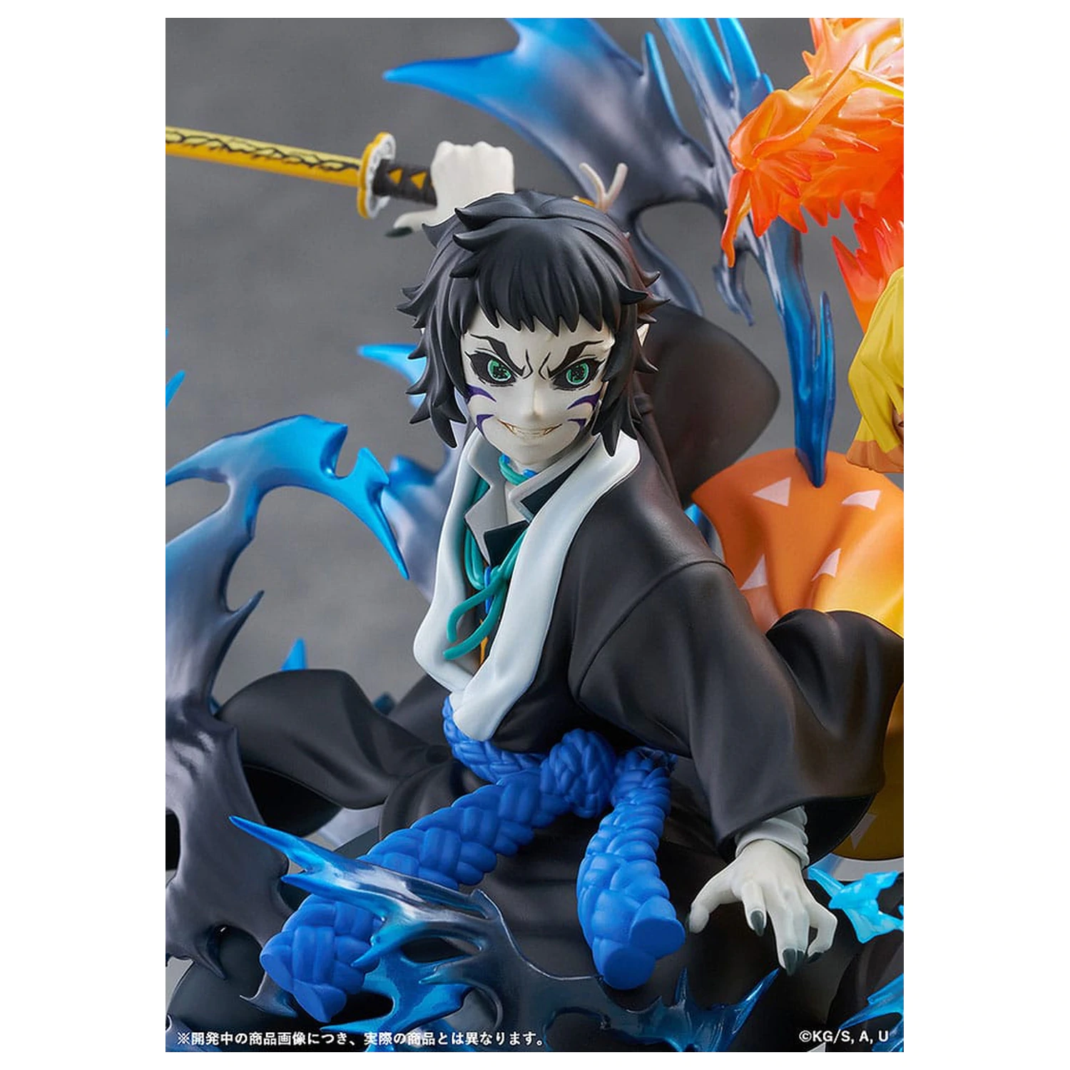 Demon Slayer: Kimetsu no Yaiba PVC Statuetka Zenitsu Agatsuma & Kaigaku 15 cm zdjęcie produktu