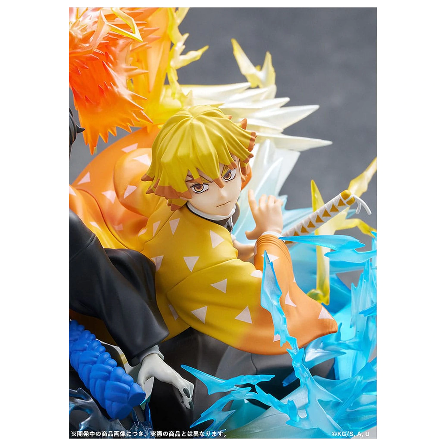 Demon Slayer: Kimetsu no Yaiba PVC Statuetka Zenitsu Agatsuma & Kaigaku 15 cm zdjęcie produktu