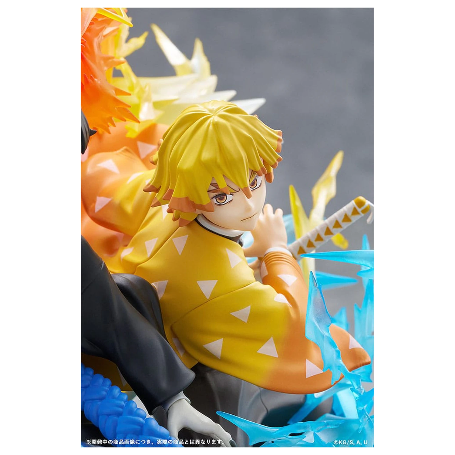 Demon Slayer: Kimetsu no Yaiba PVC Statuetka Zenitsu Agatsuma & Kaigaku 15 cm zdjęcie produktu