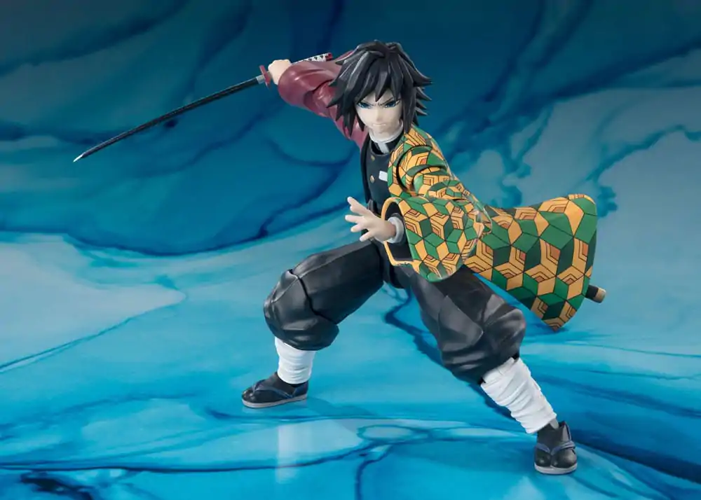 Demon Slayer: Kimetsu no Yaiba S.H. Figuarts Figurka Akcji Giyu Tomioka 15 cm zdjęcie produktu