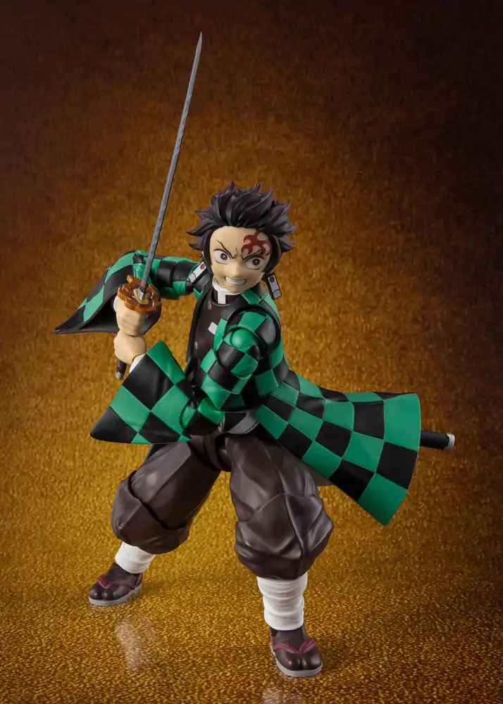 Demon Slayer: Kimetsu no Yaiba S.H.Figuarts Figurka Akcji Tanjiro Kamado Ostateczna Bitwa w Zamku Nieskończoności 14 cm zdjęcie produktu
