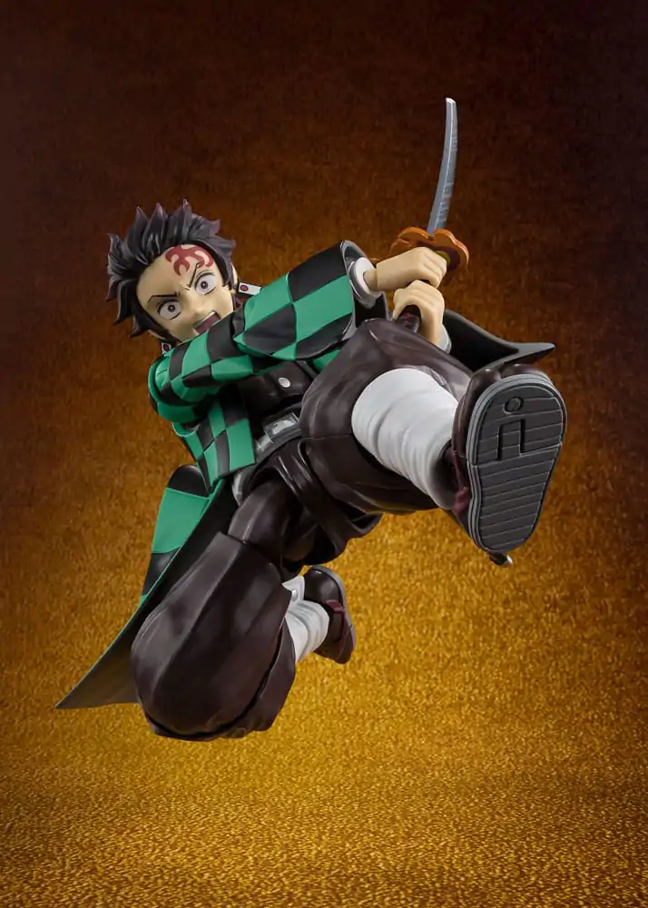 Demon Slayer: Kimetsu no Yaiba S.H.Figuarts Figurka Akcji Tanjiro Kamado Ostateczna Bitwa w Zamku Nieskończoności 14 cm zdjęcie produktu