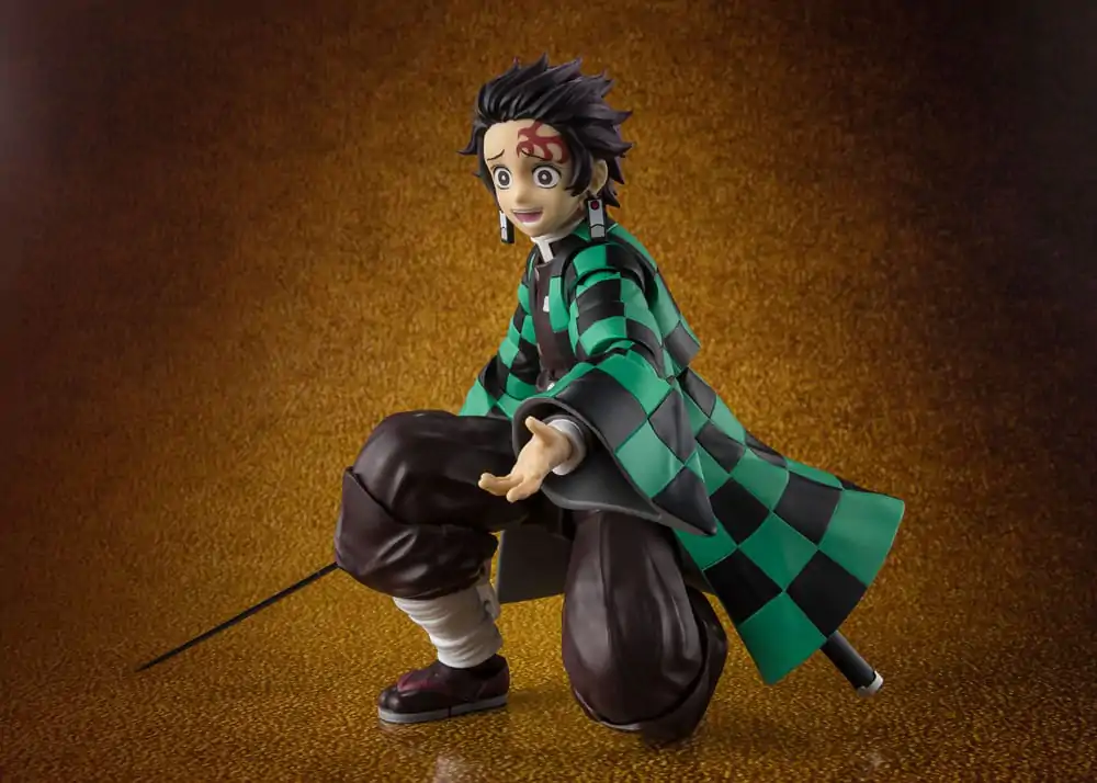 Demon Slayer: Kimetsu no Yaiba S.H.Figuarts Figurka Akcji Tanjiro Kamado Ostateczna Bitwa w Zamku Nieskończoności 14 cm zdjęcie produktu