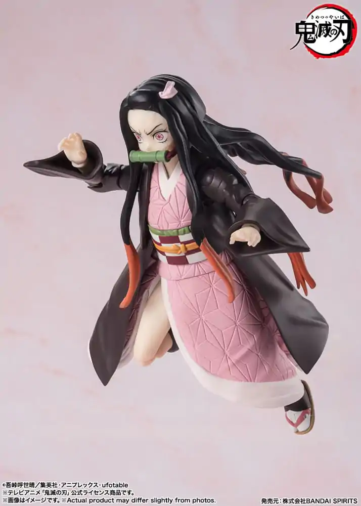 Demon Slayer: Kimetsu no Yaiba S.H. Figuarts Figurka Akcji Nezuko Kamado 13 cm zdjęcie produktu